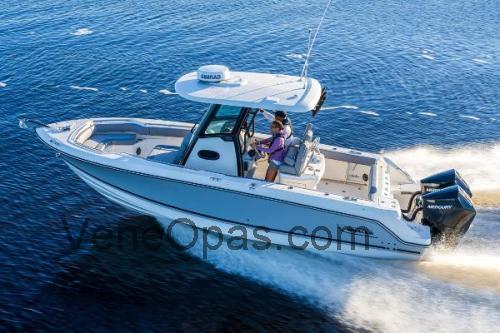 Boston Whaler 250 Outrage Tekniset tiedot ja arvostelut